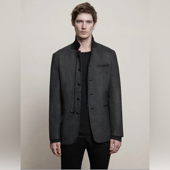 John Varvatos Waverly Zipper Button Jacket. Size 42 - Picture 1 of 11